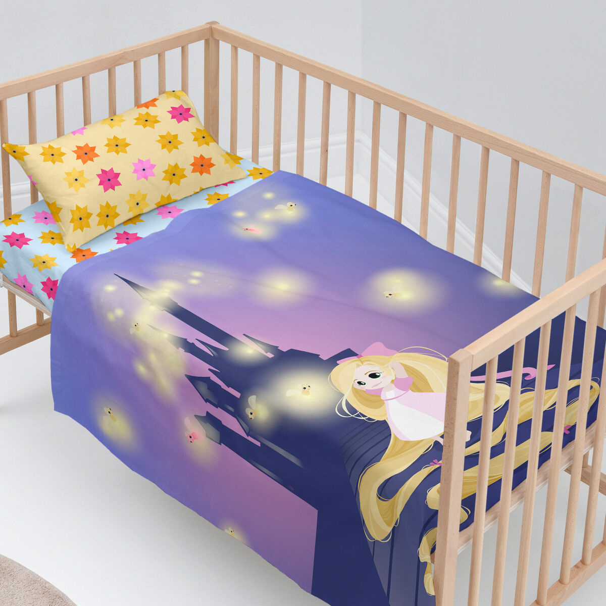 Cot Bedding Set HappyFriday Mr Fox Long Braid Multicolour